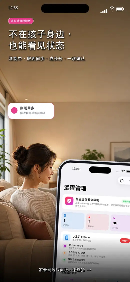 PatLock 远程管理界面预览